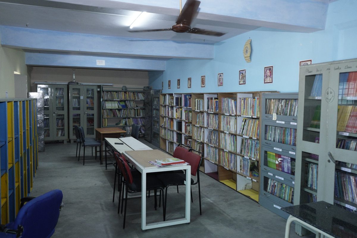 Library at Mohre PU College